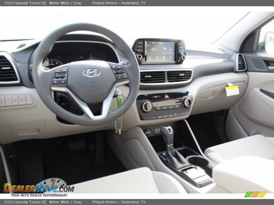 2020 Hyundai Tucson SE Winter White / Gray Photo #20