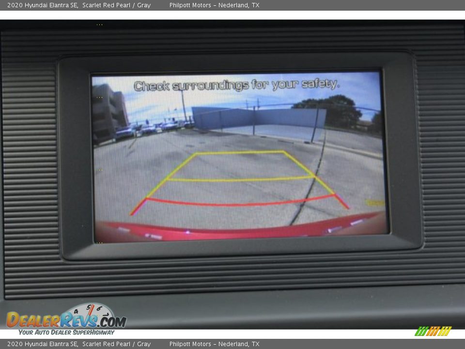 2020 Hyundai Elantra SE Scarlet Red Pearl / Gray Photo #17