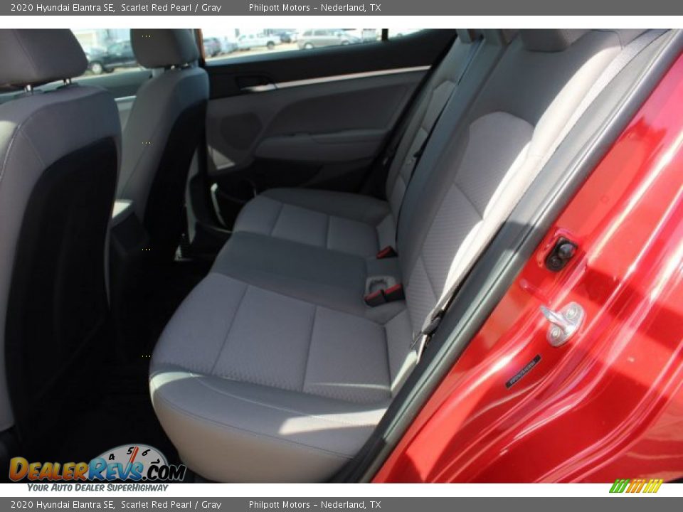 2020 Hyundai Elantra SE Scarlet Red Pearl / Gray Photo #19