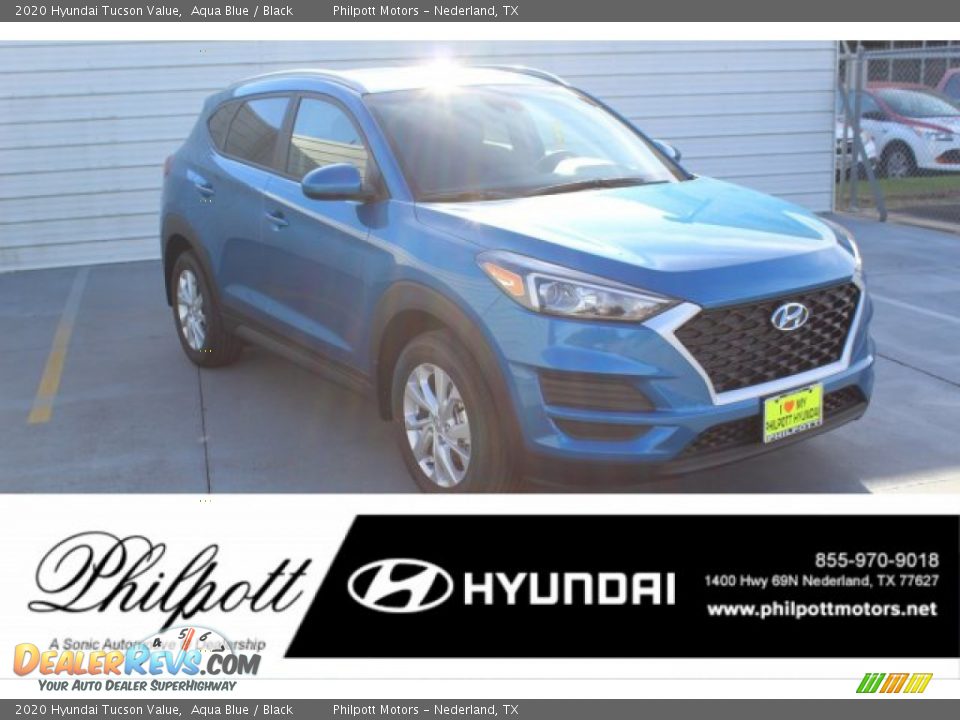 2020 Hyundai Tucson Value Aqua Blue / Black Photo #1