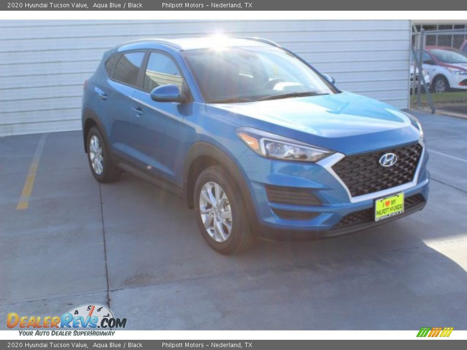 2020 Hyundai Tucson Value Aqua Blue / Black Photo #2