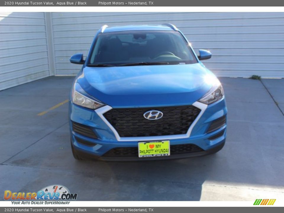 2020 Hyundai Tucson Value Aqua Blue / Black Photo #3