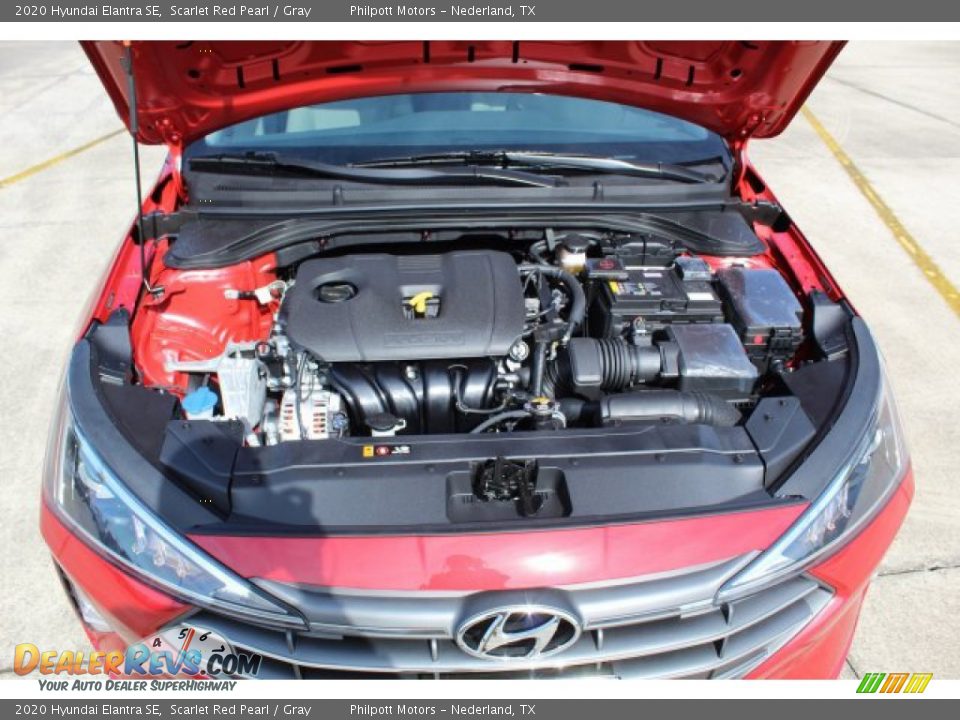 2020 Hyundai Elantra SE Scarlet Red Pearl / Gray Photo #23