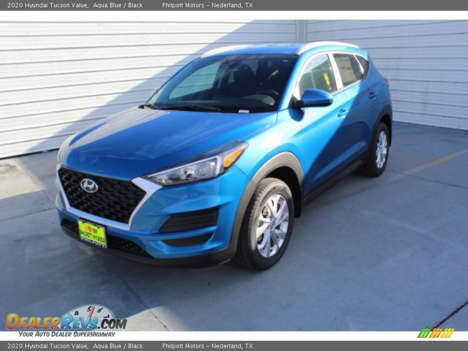 2020 Hyundai Tucson Value Aqua Blue / Black Photo #4