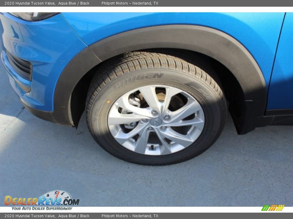2020 Hyundai Tucson Value Aqua Blue / Black Photo #5