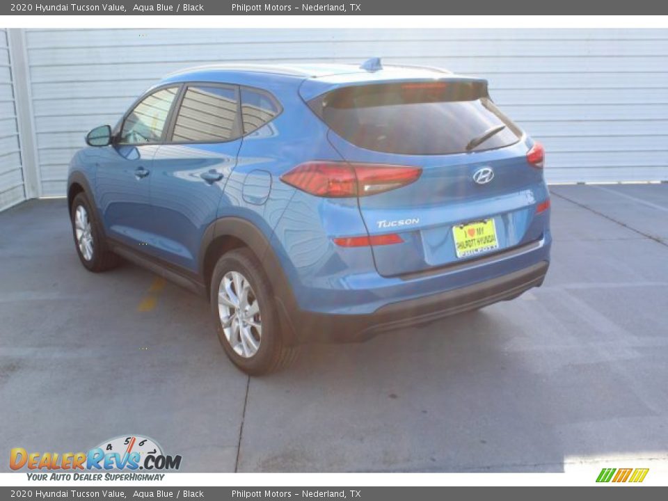 2020 Hyundai Tucson Value Aqua Blue / Black Photo #6