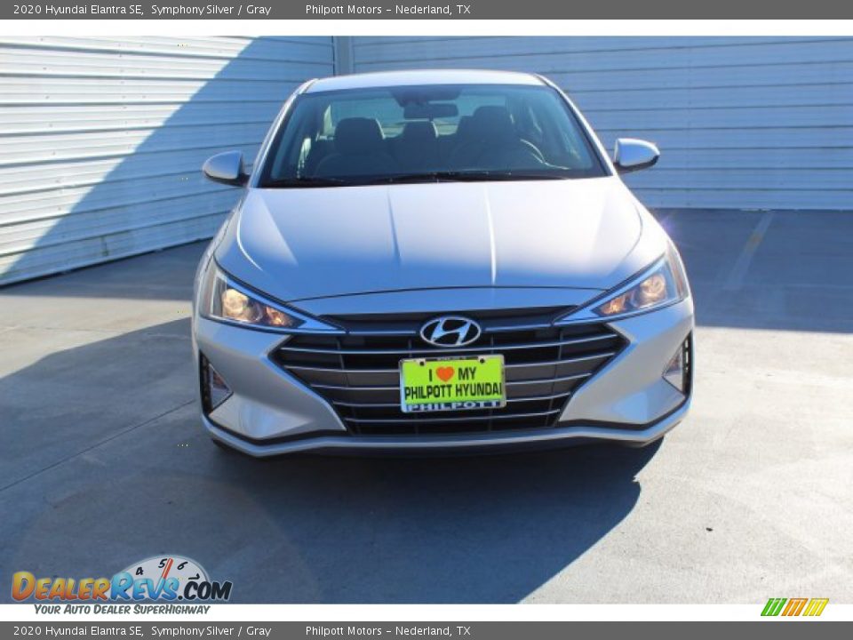 2020 Hyundai Elantra SE Symphony Silver / Gray Photo #3