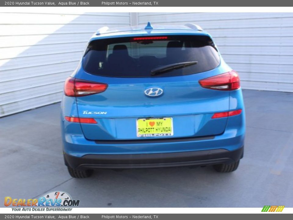 2020 Hyundai Tucson Value Aqua Blue / Black Photo #7