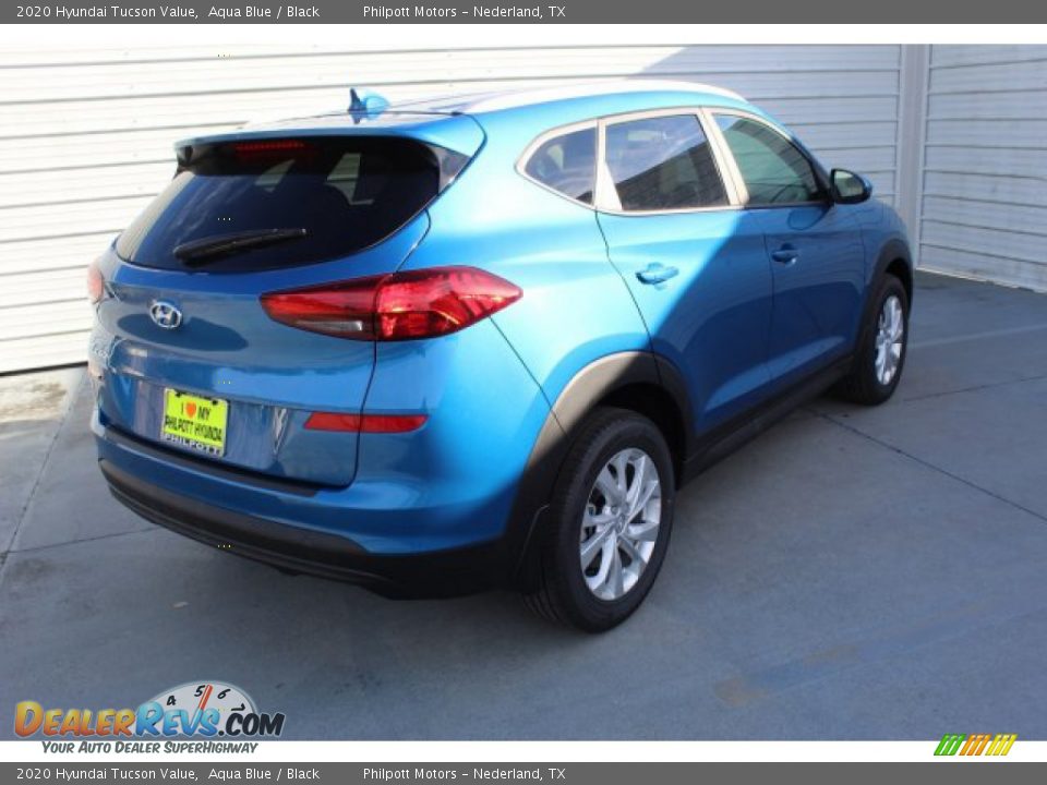 2020 Hyundai Tucson Value Aqua Blue / Black Photo #8