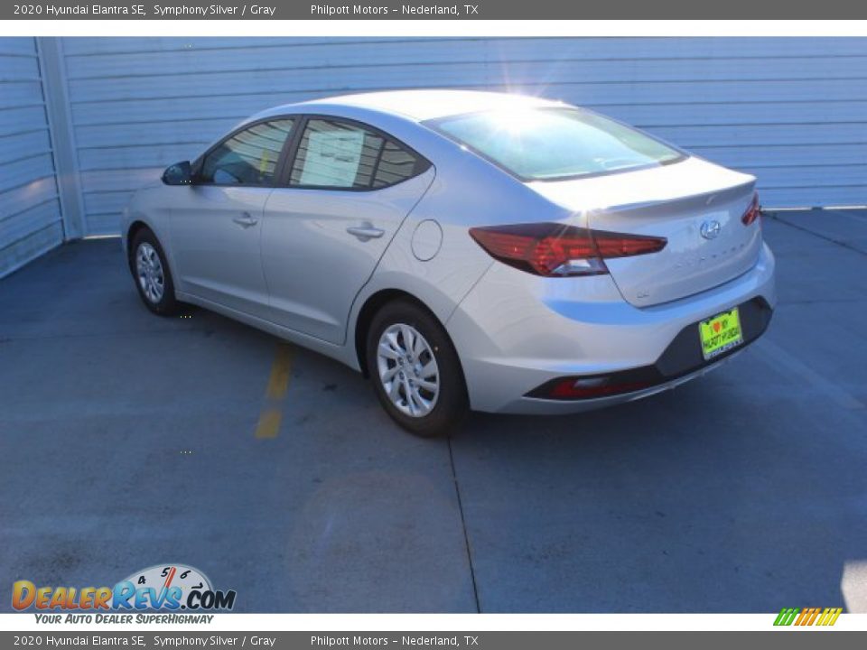 2020 Hyundai Elantra SE Symphony Silver / Gray Photo #6