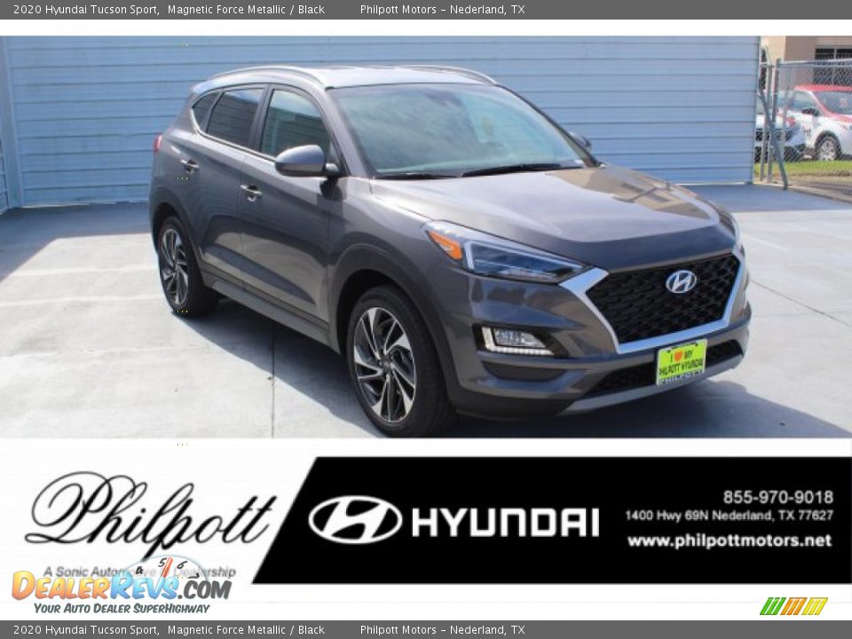 2020 Hyundai Tucson Sport Magnetic Force Metallic / Black Photo #1