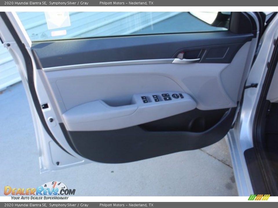 2020 Hyundai Elantra SE Symphony Silver / Gray Photo #9