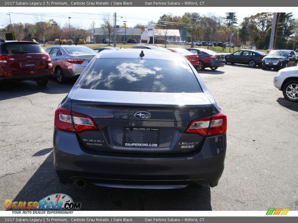 2017 Subaru Legacy 2.5i Premium Carbide Gray Metallic / Slate Black Photo #6
