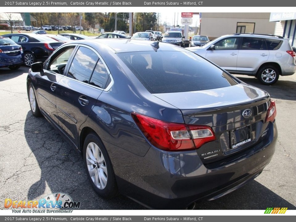 2017 Subaru Legacy 2.5i Premium Carbide Gray Metallic / Slate Black Photo #7