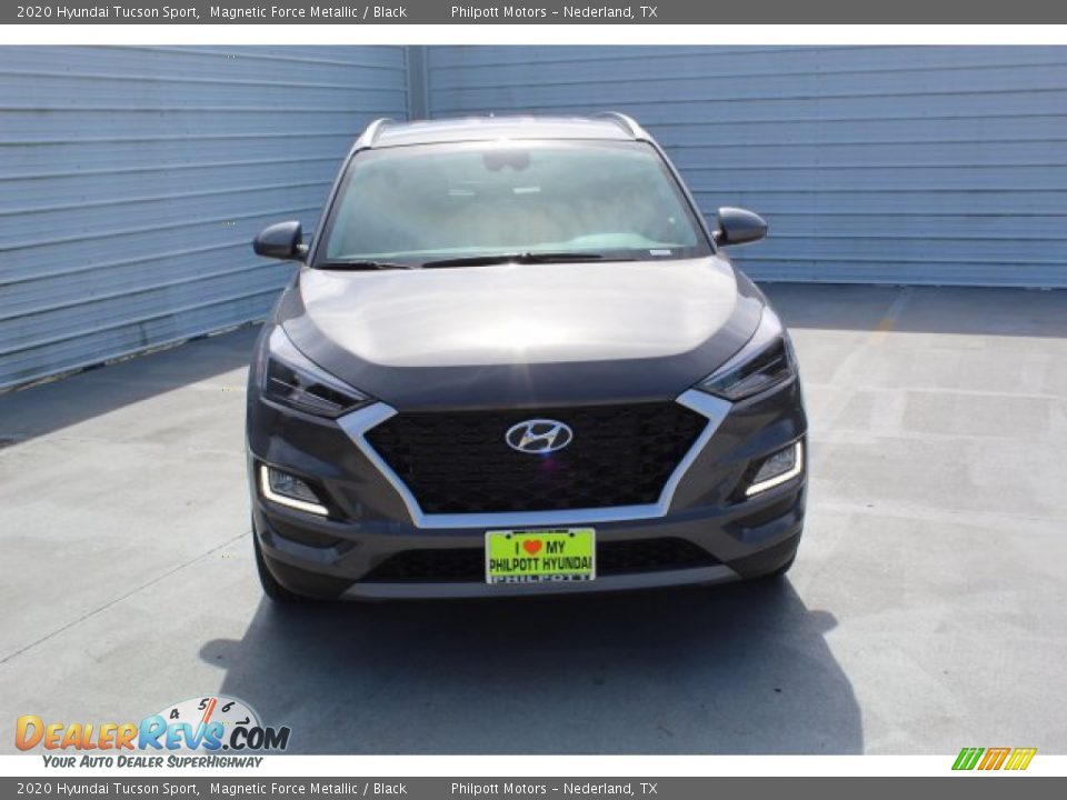 2020 Hyundai Tucson Sport Magnetic Force Metallic / Black Photo #3