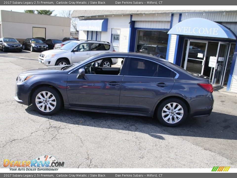 2017 Subaru Legacy 2.5i Premium Carbide Gray Metallic / Slate Black Photo #8