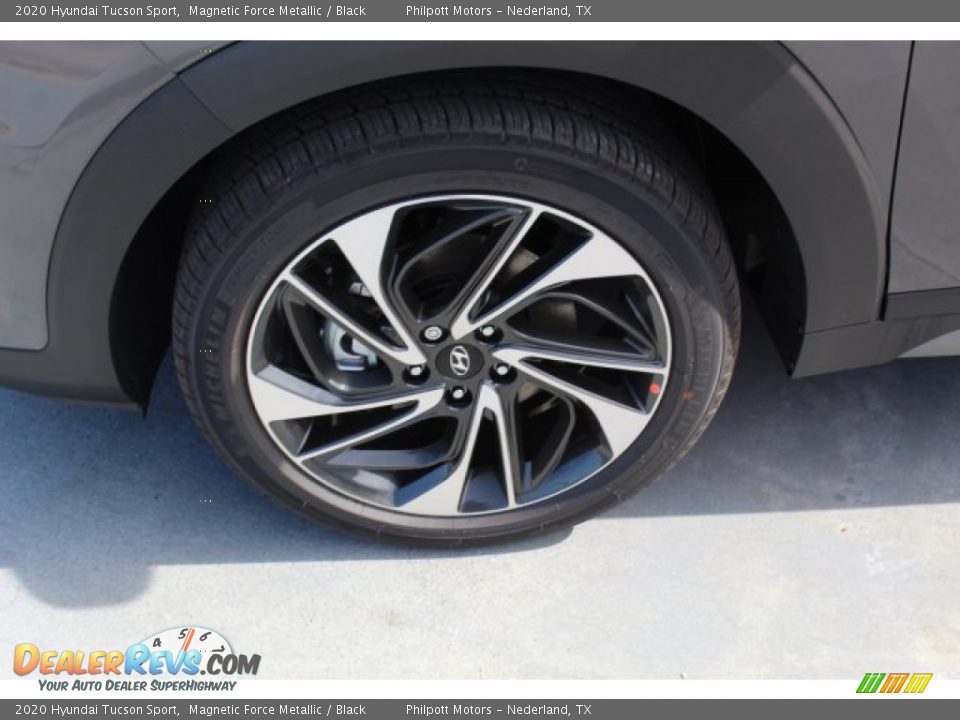 2020 Hyundai Tucson Sport Magnetic Force Metallic / Black Photo #5