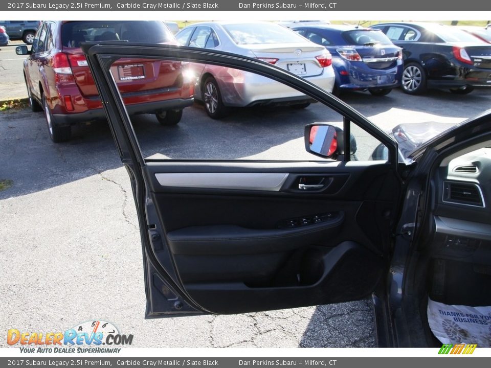 2017 Subaru Legacy 2.5i Premium Carbide Gray Metallic / Slate Black Photo #9