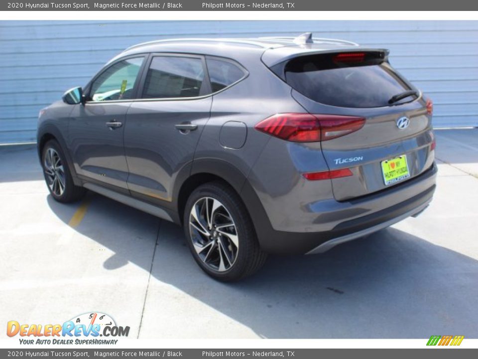 2020 Hyundai Tucson Sport Magnetic Force Metallic / Black Photo #6