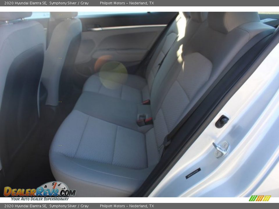 2020 Hyundai Elantra SE Symphony Silver / Gray Photo #14