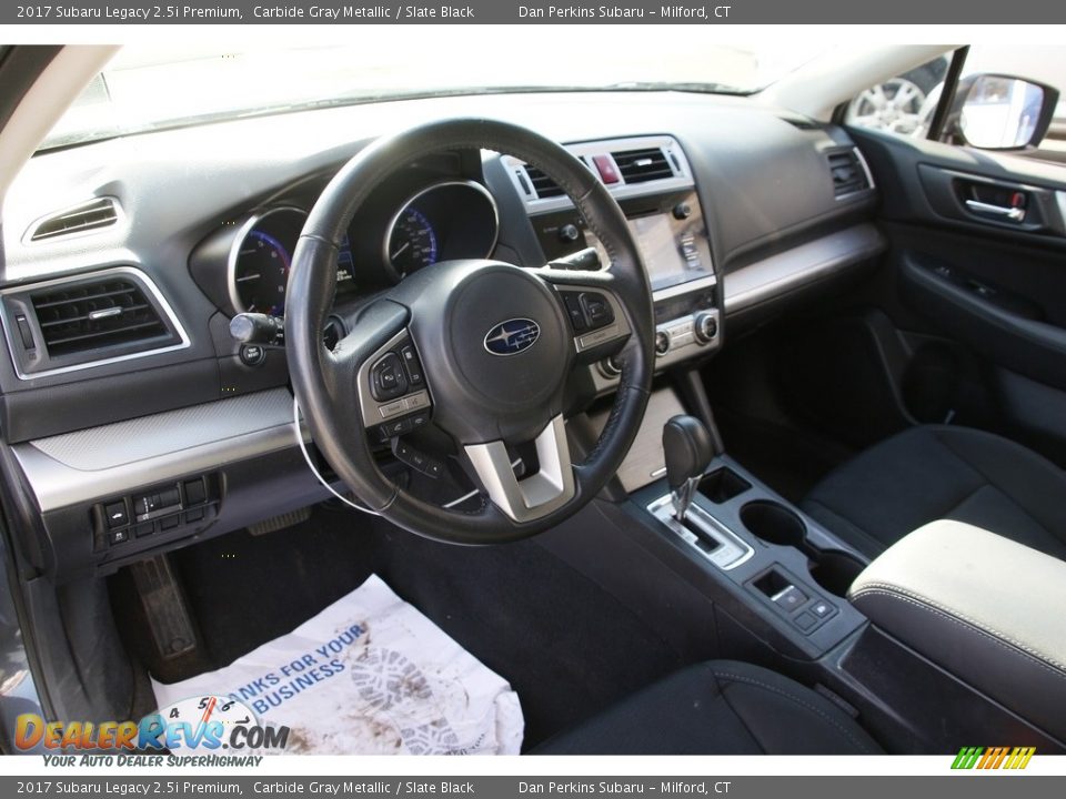 2017 Subaru Legacy 2.5i Premium Carbide Gray Metallic / Slate Black Photo #10