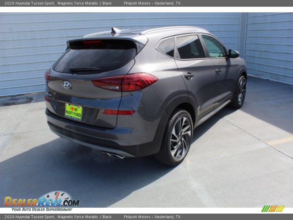 2020 Hyundai Tucson Sport Magnetic Force Metallic / Black Photo #8