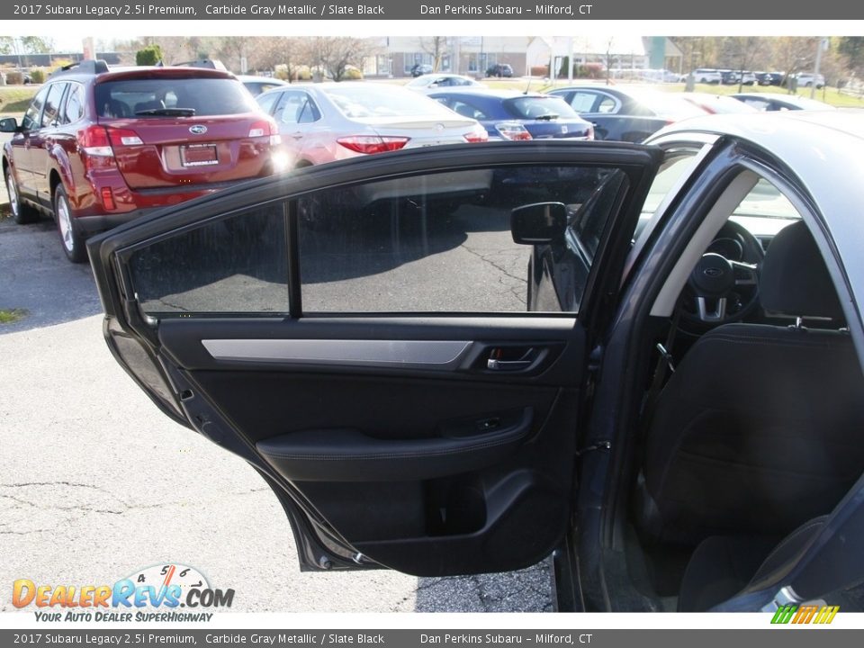 2017 Subaru Legacy 2.5i Premium Carbide Gray Metallic / Slate Black Photo #11