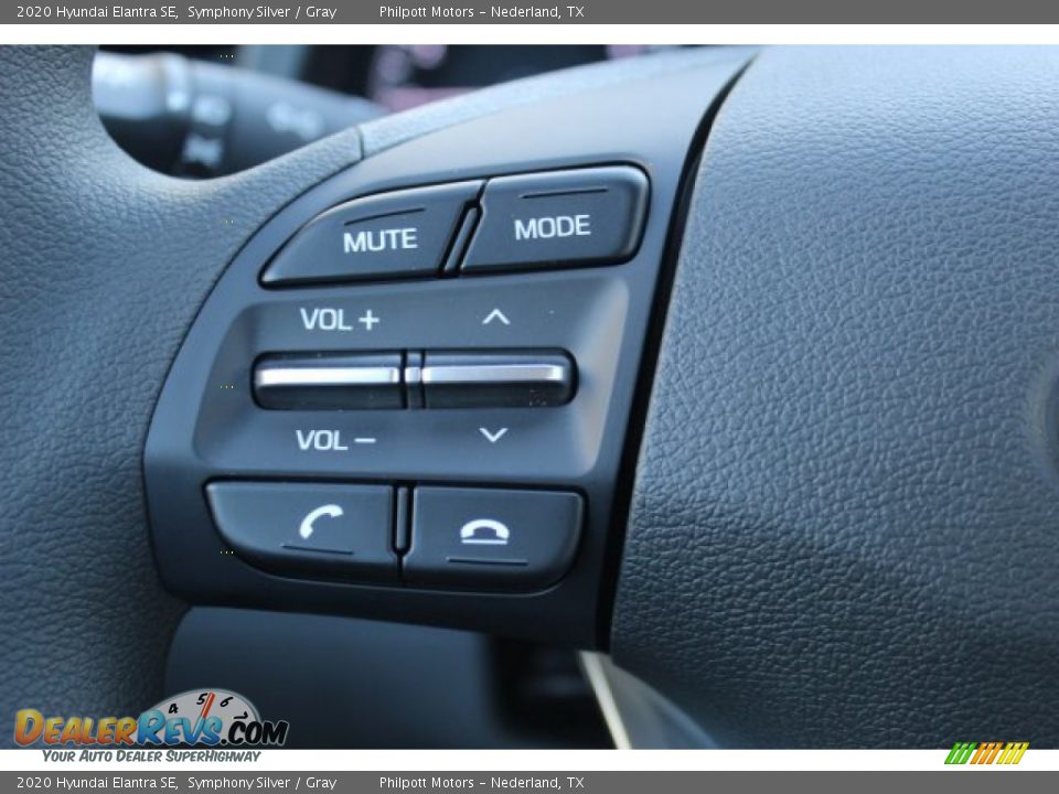 2020 Hyundai Elantra SE Symphony Silver / Gray Photo #16