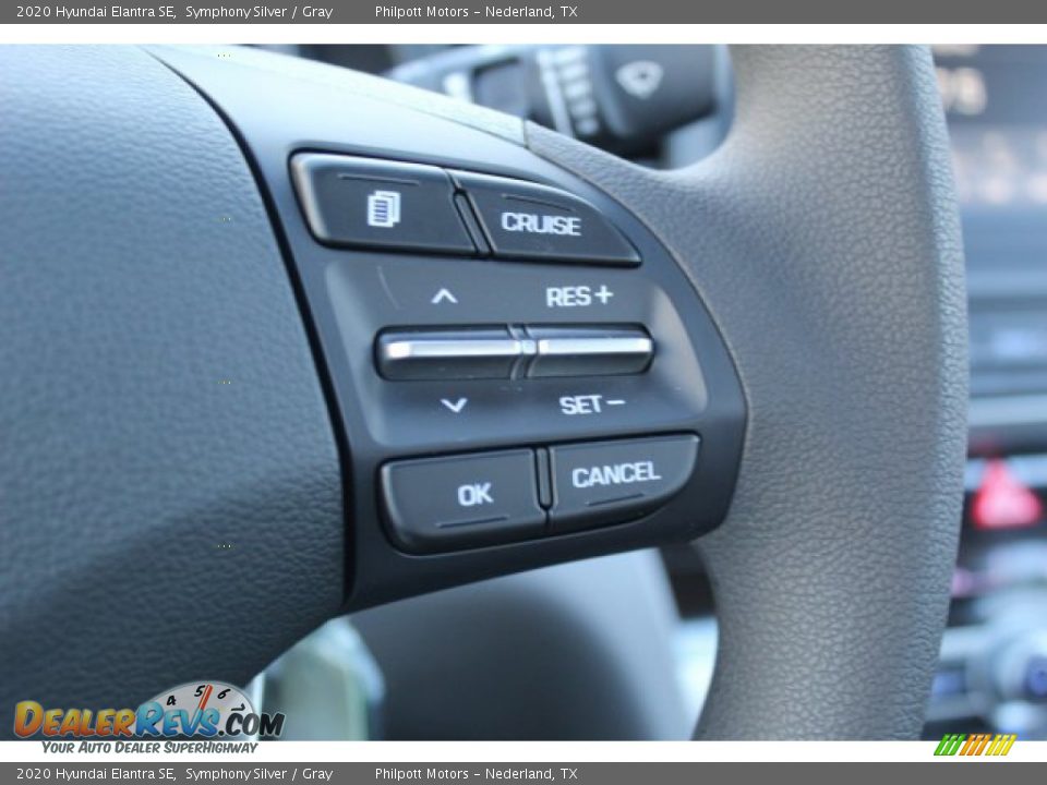 2020 Hyundai Elantra SE Symphony Silver / Gray Photo #17