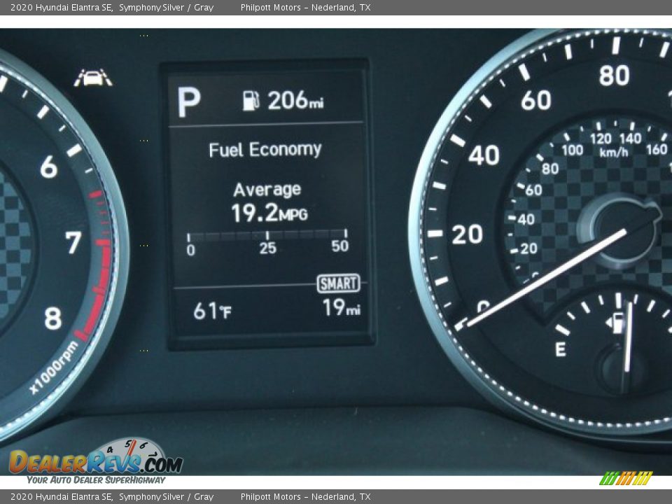 2020 Hyundai Elantra SE Symphony Silver / Gray Photo #19