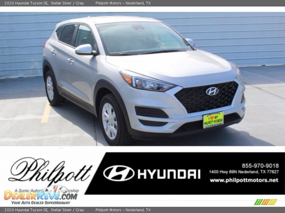 2020 Hyundai Tucson SE Stellar Silver / Gray Photo #1