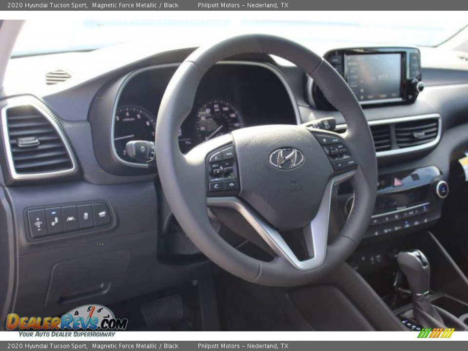 2020 Hyundai Tucson Sport Magnetic Force Metallic / Black Photo #12