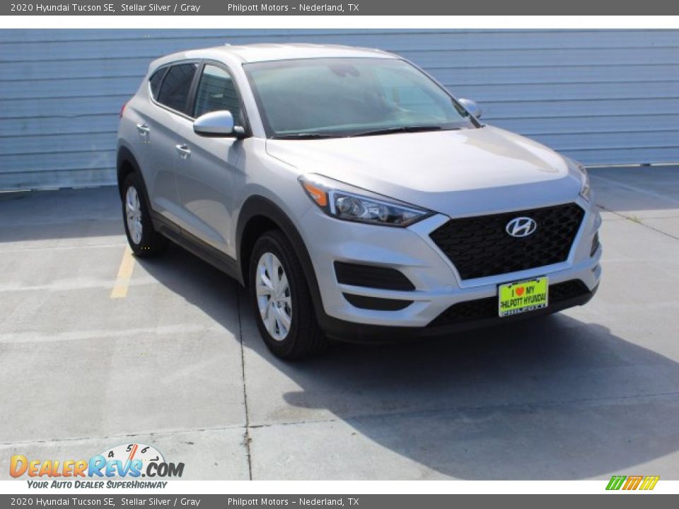 2020 Hyundai Tucson SE Stellar Silver / Gray Photo #2