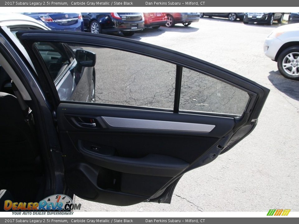 2017 Subaru Legacy 2.5i Premium Carbide Gray Metallic / Slate Black Photo #14