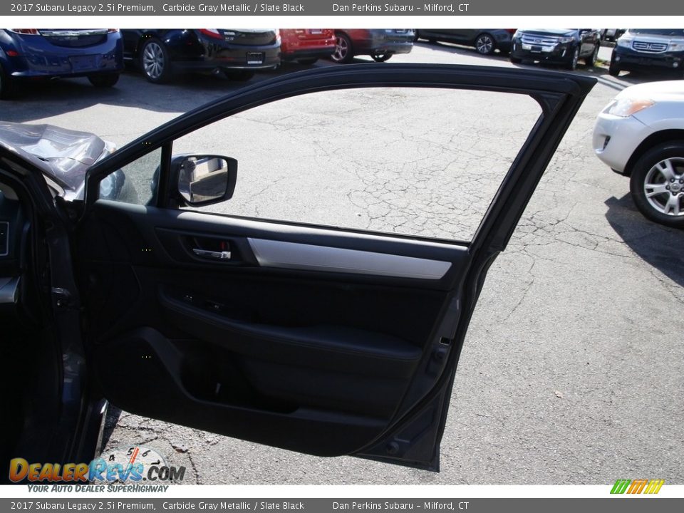2017 Subaru Legacy 2.5i Premium Carbide Gray Metallic / Slate Black Photo #16