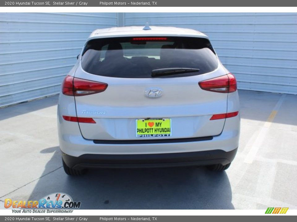 2020 Hyundai Tucson SE Stellar Silver / Gray Photo #7