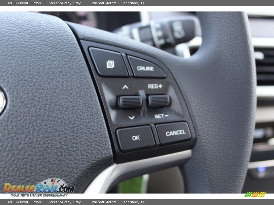 2020 Hyundai Tucson SE Stellar Silver / Gray Photo #12