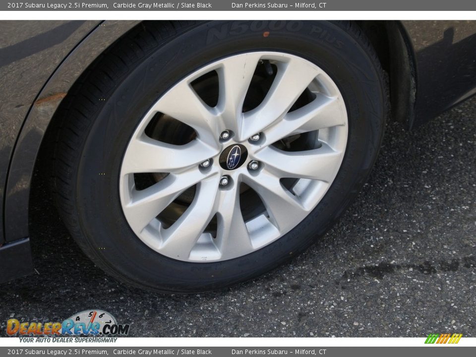 2017 Subaru Legacy 2.5i Premium Carbide Gray Metallic / Slate Black Photo #23