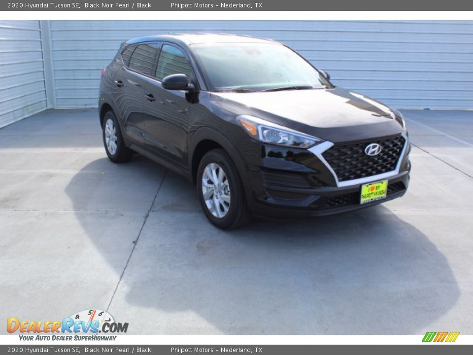2020 Hyundai Tucson SE Black Noir Pearl / Black Photo #2
