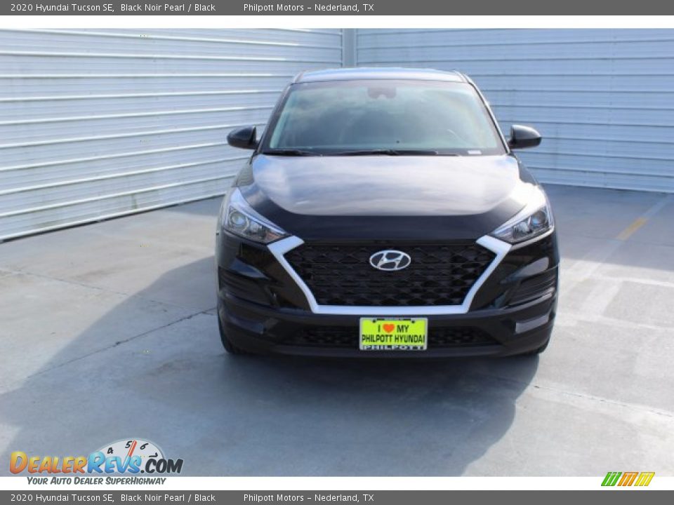 2020 Hyundai Tucson SE Black Noir Pearl / Black Photo #3