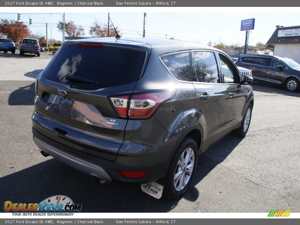 2017 Ford Escape SE 4WD Magnetic / Charcoal Black Photo #5