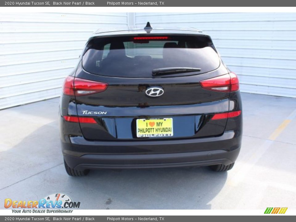 2020 Hyundai Tucson SE Black Noir Pearl / Black Photo #7