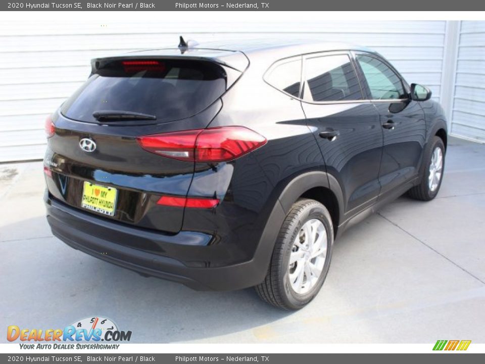 2020 Hyundai Tucson SE Black Noir Pearl / Black Photo #8