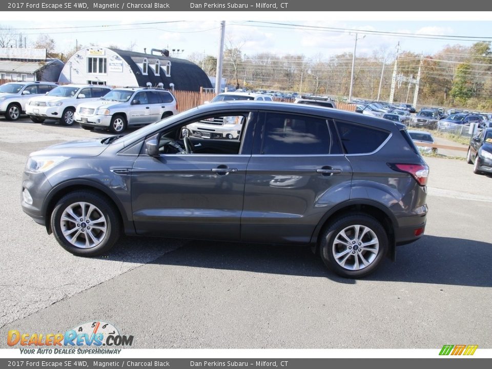 2017 Ford Escape SE 4WD Magnetic / Charcoal Black Photo #8