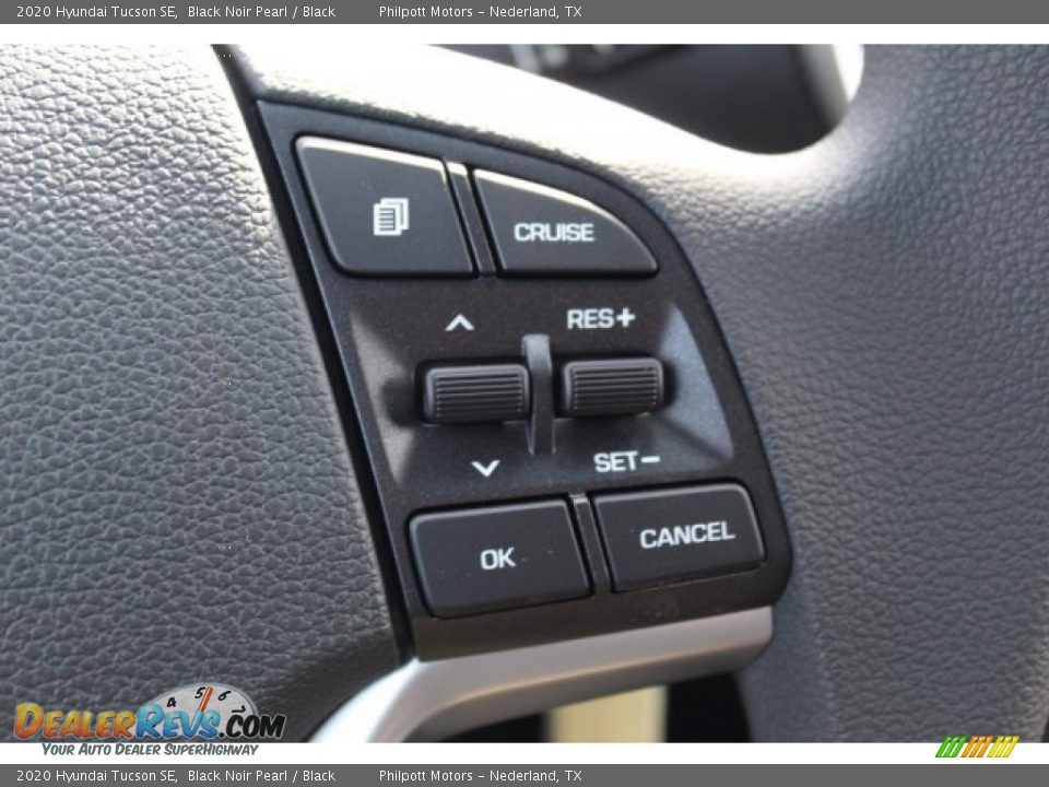 2020 Hyundai Tucson SE Black Noir Pearl / Black Photo #12
