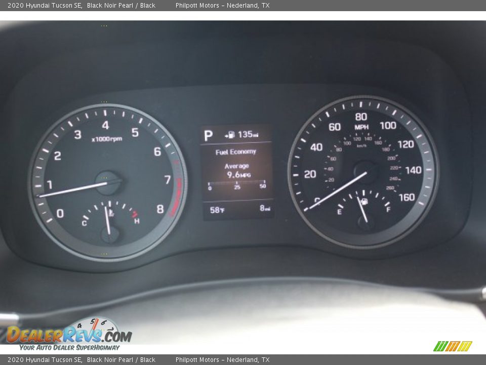 2020 Hyundai Tucson SE Black Noir Pearl / Black Photo #13