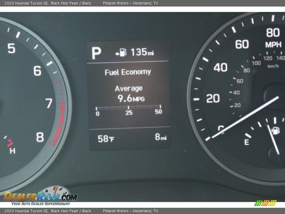 2020 Hyundai Tucson SE Black Noir Pearl / Black Photo #14