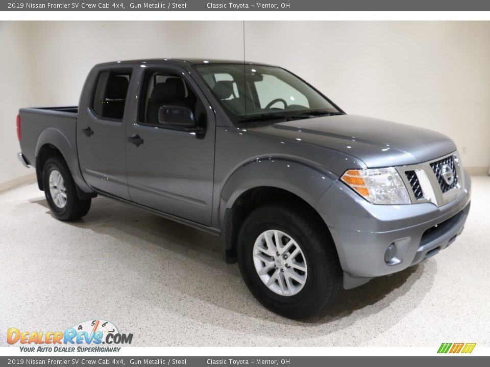 2019 Nissan Frontier SV Crew Cab 4x4 Gun Metallic / Steel Photo #1