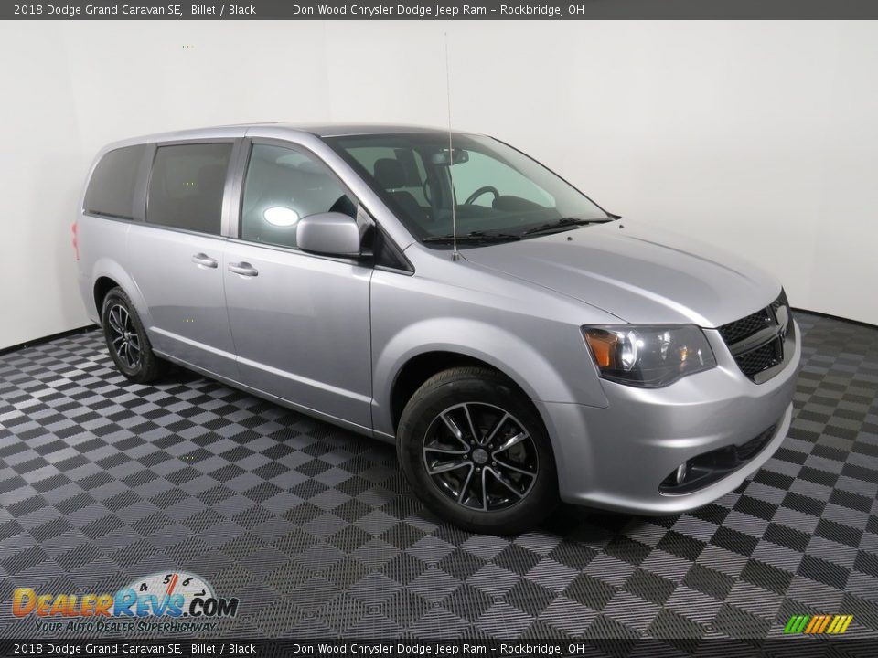 2018 Dodge Grand Caravan SE Billet / Black Photo #3