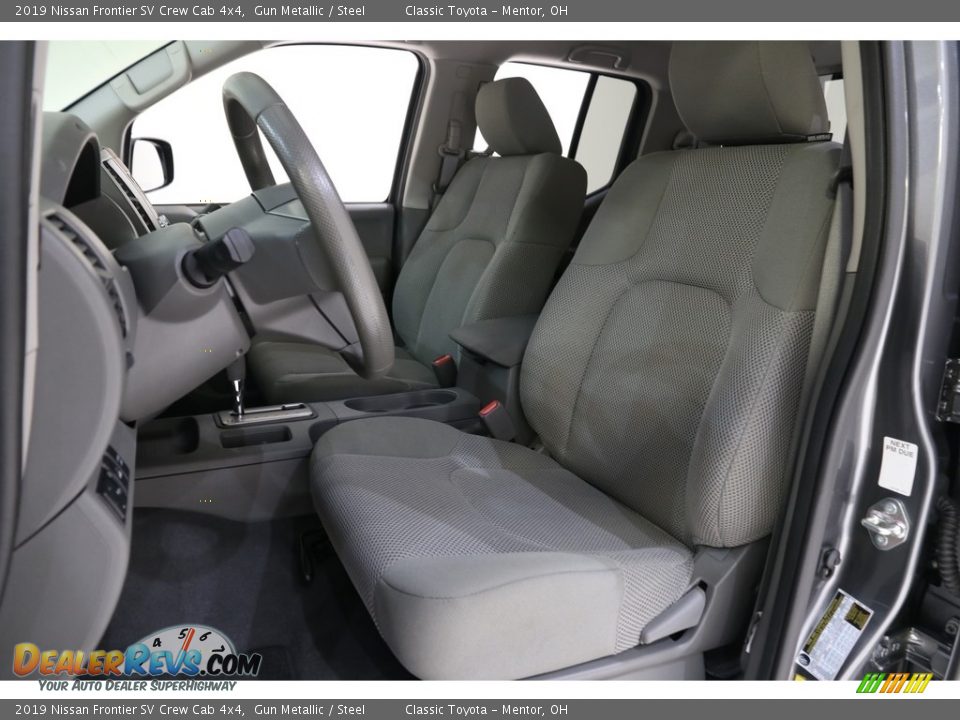 2019 Nissan Frontier SV Crew Cab 4x4 Gun Metallic / Steel Photo #5